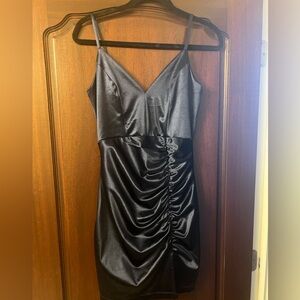 Navy Blue mini bodycon dress